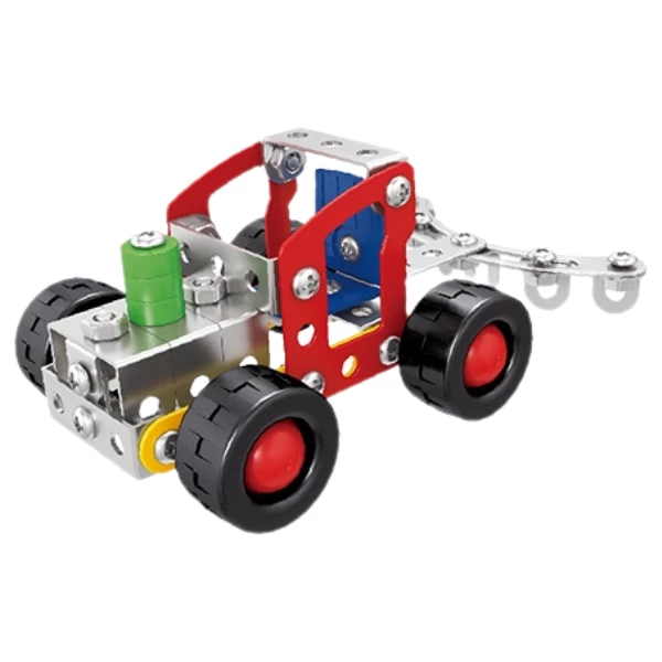 Set de construcție metalic 2 în 1 „cultivator și tractor”, 202 elem. 6