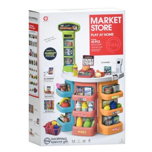 Set de joacă pentru copii „supermarket”, 76 elem. 5