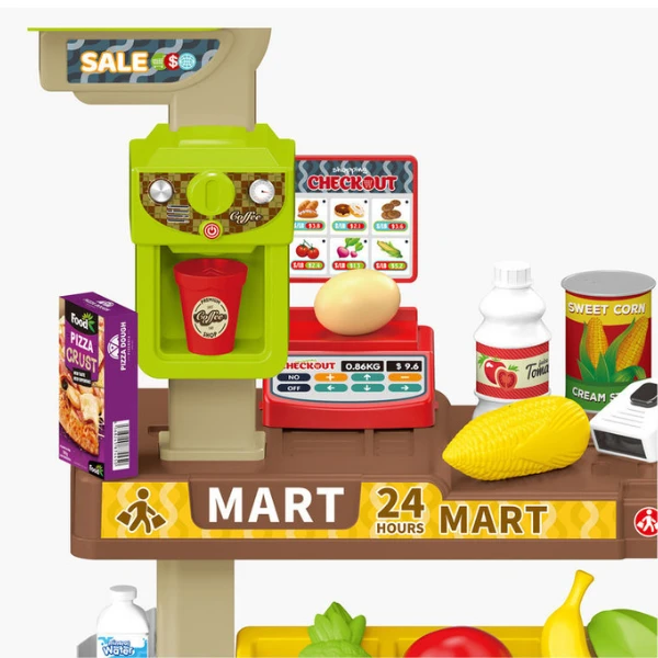 Set de joacă pentru copii „minimarket”, 61 elem. 4