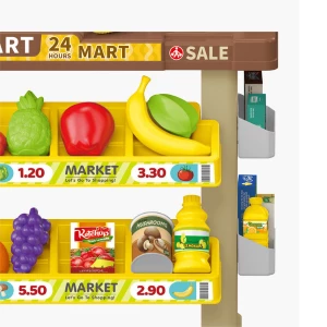 Set de joacă pentru copii „minimarket”, 61 elem. Thumbnail 4