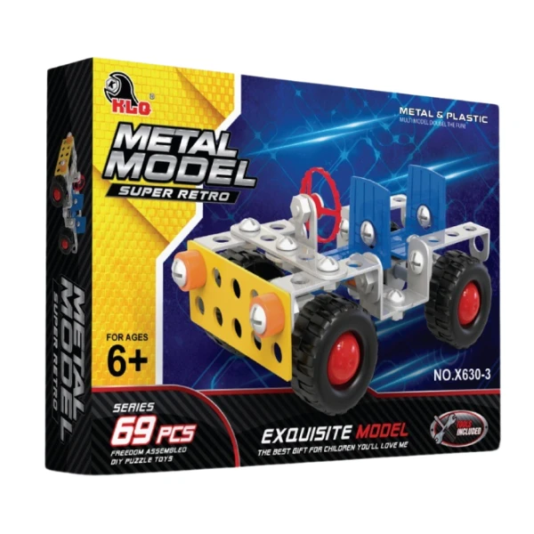 Set de construcție metalic „automobil”, 69 elem. 3