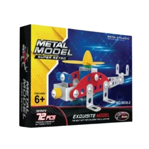 Set de construcție metalic „elecopter”, 72 elem. Thumbnail 3