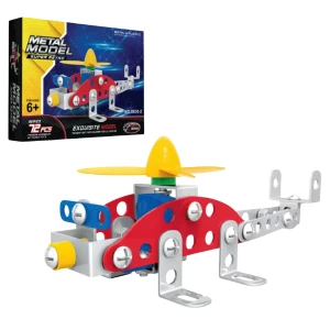 Set de construcție metalic „elecopter”, 72 elem.