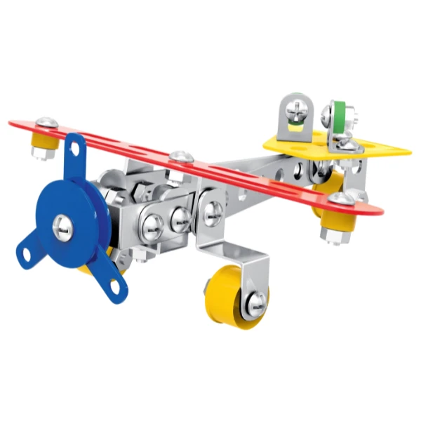Set de construcție metalic „avion”, 69 elem. 2