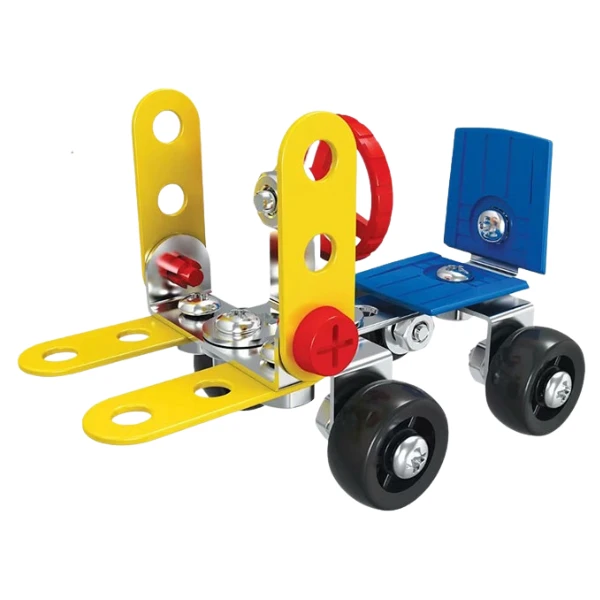 Set de construcție metalic „stivuitor”, 49 elem. 2