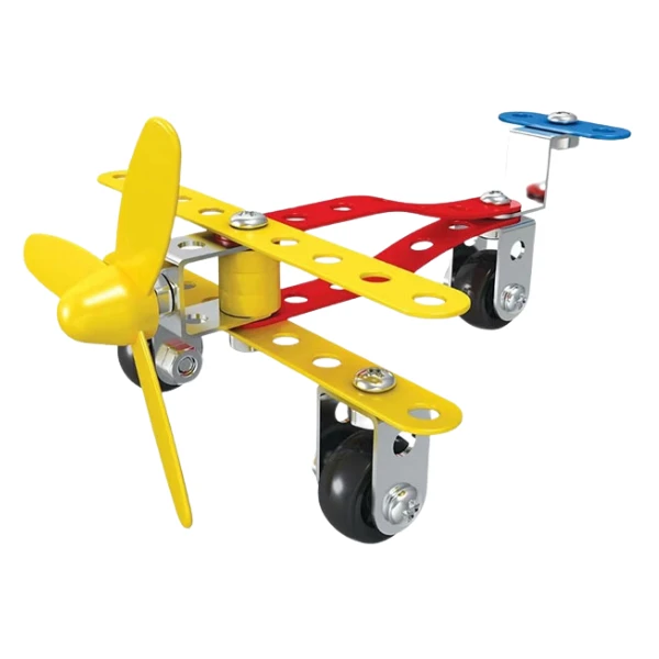 Set de construcție metalic „avion”, 36 elem. 2
