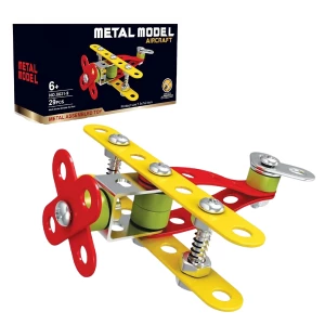 Set de construcție metalic „avion”, 29 elem.