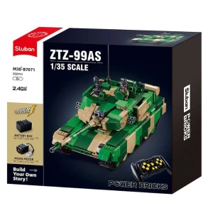 Set de construcție "tanc ztz-99as", cu telecomandă, 950 elem. Thumbnail 3