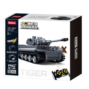 Set de construcție "tanc tiger", 814 elem. Thumbnail 3