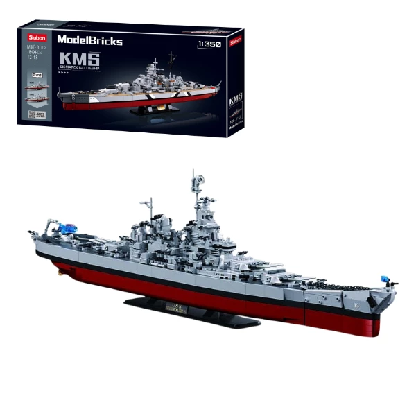 Set de construcție "bismarck", 2 in 1 1849 elem. 2
