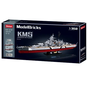 Set de construcție "bismarck", 2 in 1 1849 elem. Thumbnail 3
