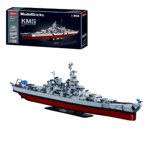 Set de construcție "bismarck", 2 in 1 1849 elem.