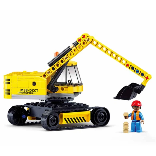 Set de construcție ”excavator mic e6”, 138 elem. 5