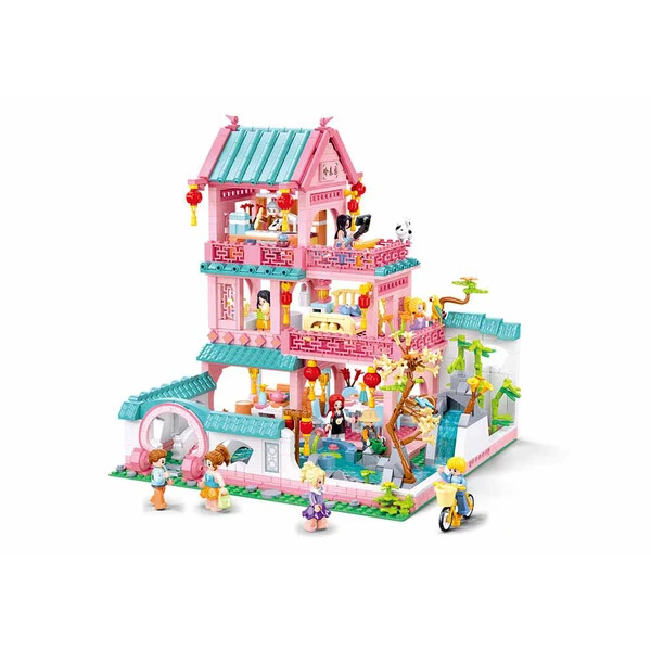Set de construcție ”vilă în stil chinezesc”, 1210 elem. 6