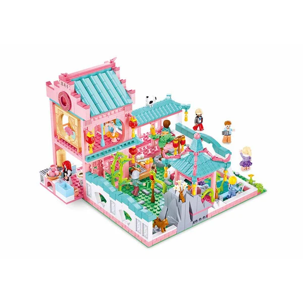 Set de construcție ”vilă în stil chinezesc 2”, 959 elem. 4