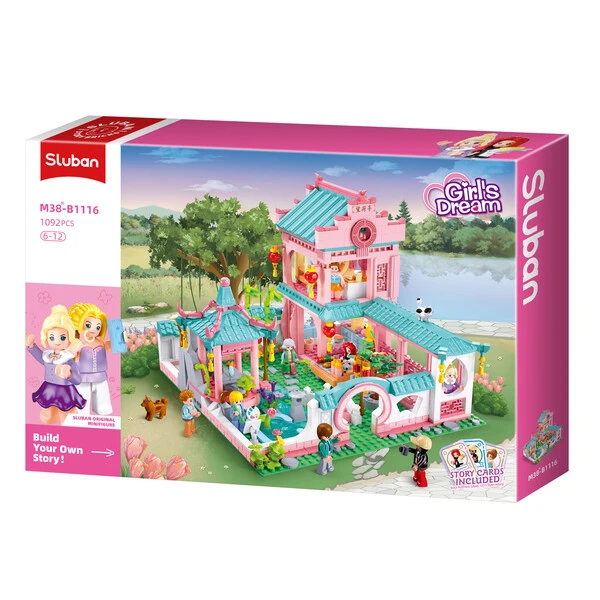 Set de construcție ”vilă în stil chinezesc 2”, 959 elem. 3