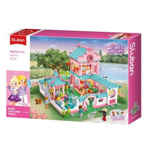 Set de construcție ”vilă în stil chinezesc 2”, 959 elem. Thumbnail 3