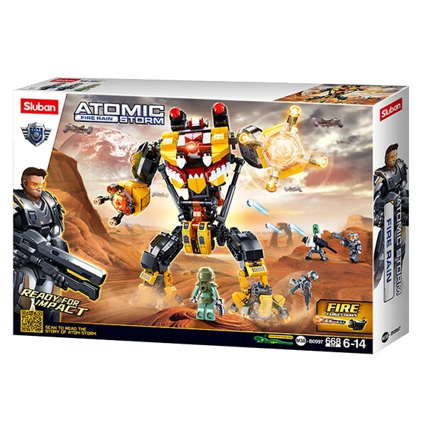 Set de construcție „robot inchizitor”, 997 elem. 6