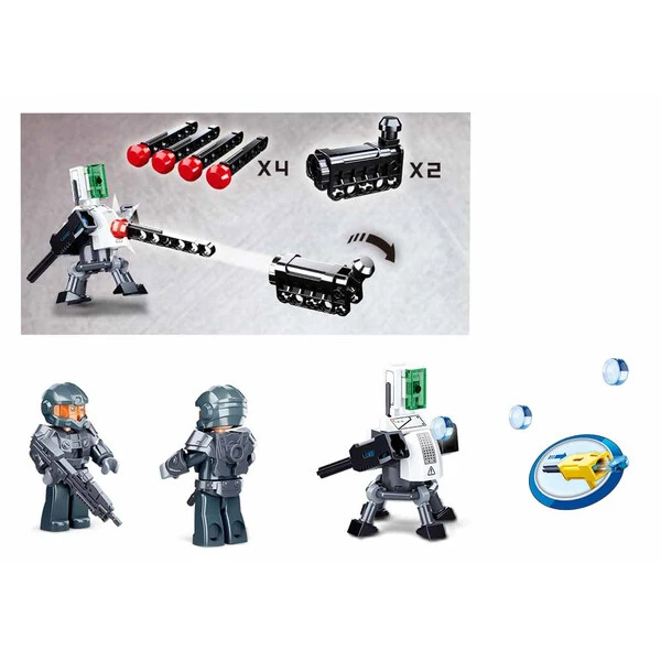 Set de construcție „robot inchizitor”, 997 elem. 5
