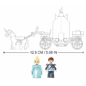Set de construcție „trăsura din poveste”, 191 elem. Thumbnail 4
