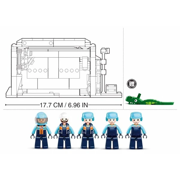 Constructor racing team - f1 maintenance station 5