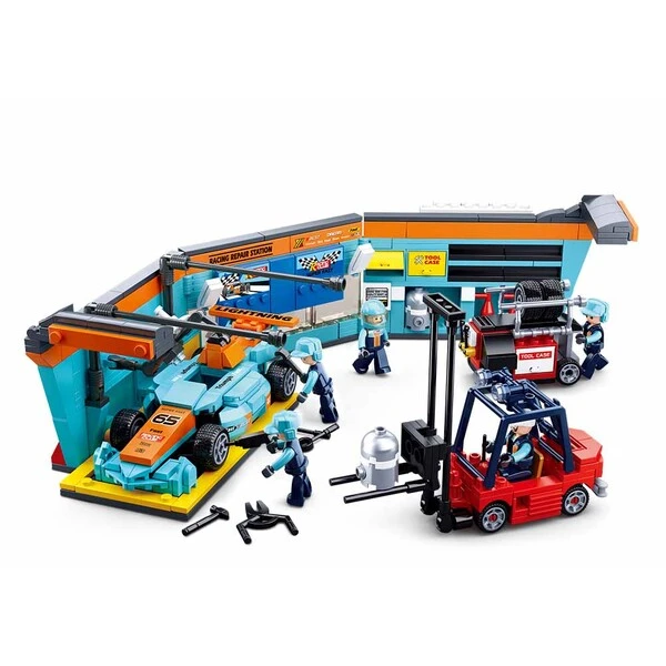 Constructor racing team - f1 maintenance station 2