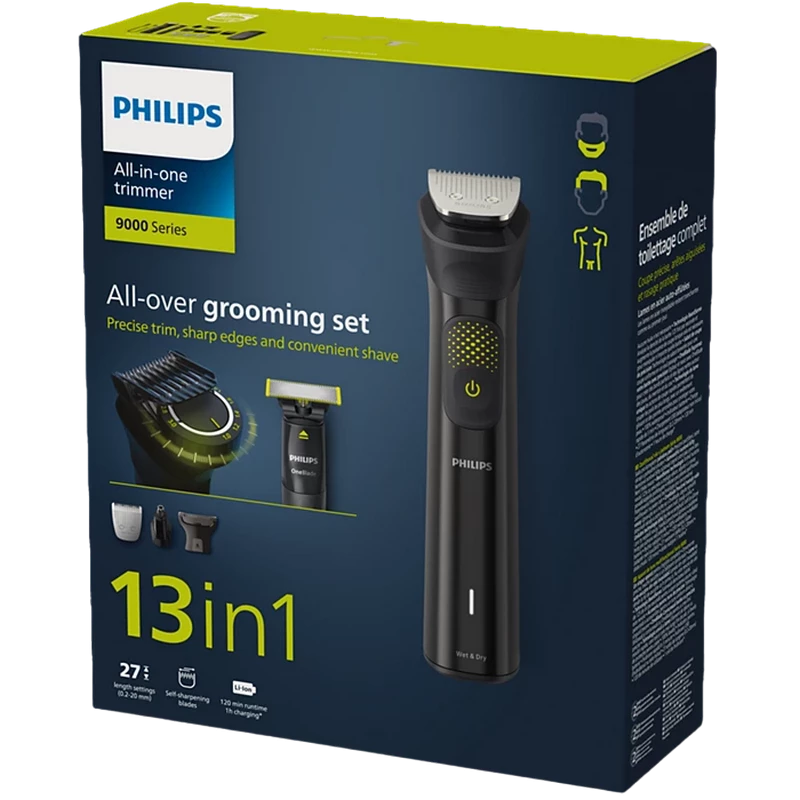 Trimmer pentru bărbați philips mg9530/15, gri 2
