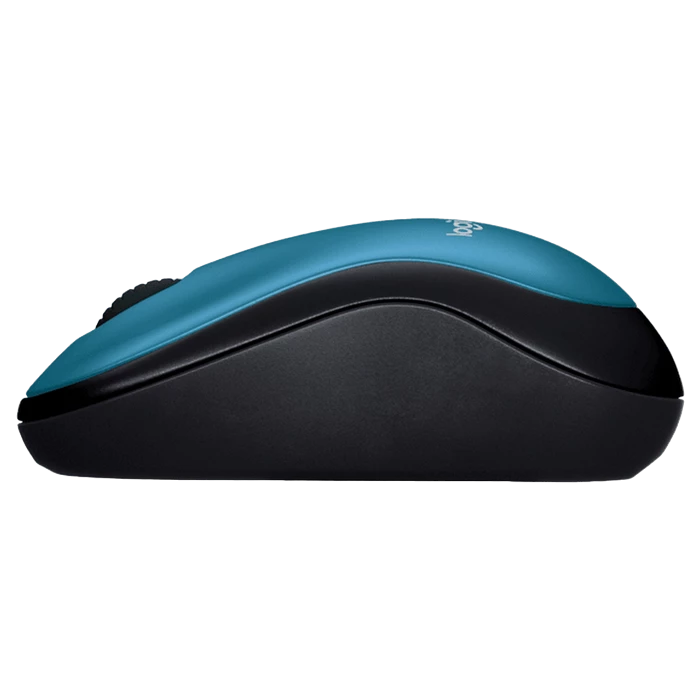 Mouse wireless logitech m185, albastru 11