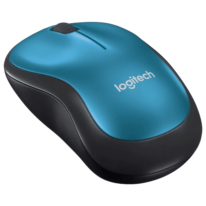 Mouse wireless logitech m185, albastru 3