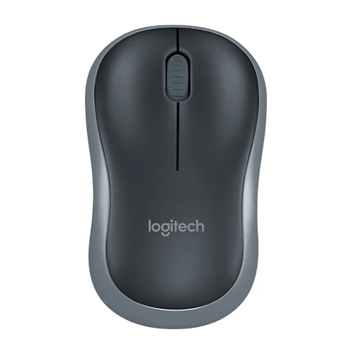 Mouse wireless logitech m185, albastru 6