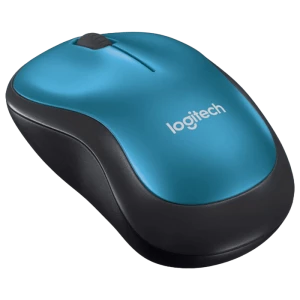 Mouse wireless logitech m185, albastru Thumbnail 3