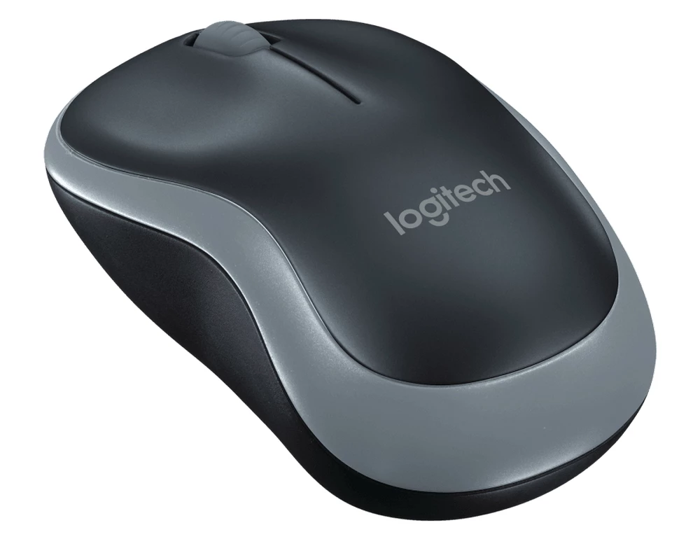 Беcпроводная мышь logitech m185, серый 4
