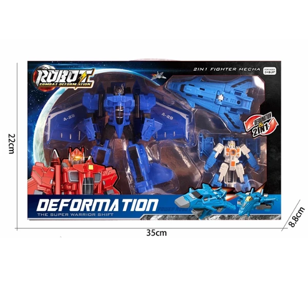 Robot-transformator "deformation" – avion de luptă 3