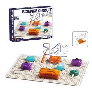 Set științific cu circuite electrice „labirintul circuitelor” - joc interactiv pentru copii