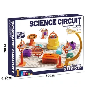 Set științific „giroscop echilibrant pentru copii” — învățăm echilibrul și fizica Thumbnail 3