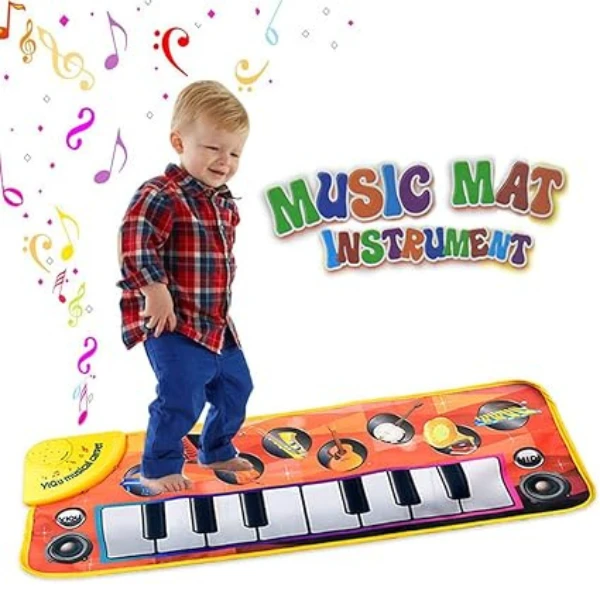 Covorașul muzical pentru copii „pian”, 72×28 cm 7