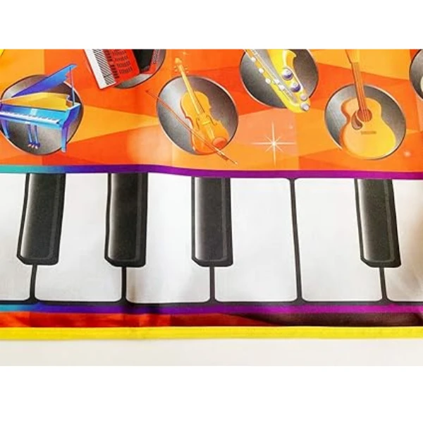 Covorașul muzical pentru copii „pian”, 72×28 cm 2