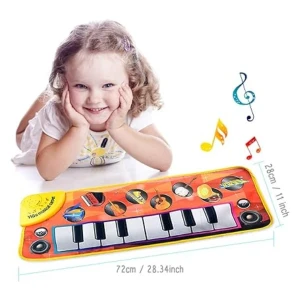 Covorașul muzical pentru copii „pian”, 72×28 cm Thumbnail 6