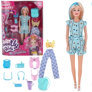 Păpușa cu accesorii pentru călătorie, 29 cm Thumbnail 2