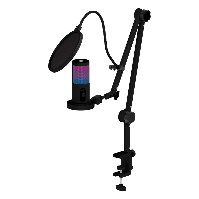 Microfon gaming hator signify rgb pro+, negru  3