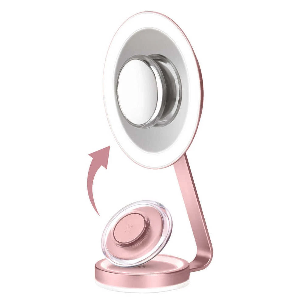 Oglindă cosmetică babyliss 9450e, roz 14