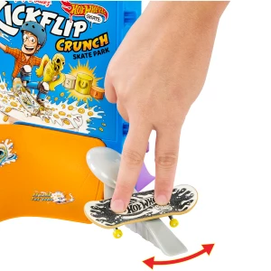Hot wheels set de joc fingerboard tony hawk cereal skate bowl Thumbnail 5