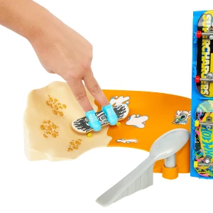 Hot wheels set de joc fingerboard tony hawk cereal skate bowl Thumbnail 8