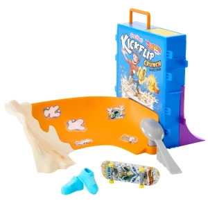 Hot wheels set de joc fingerboard tony hawk cereal skate bowl Thumbnail 2