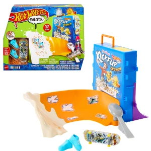 Hot wheels set de joc fingerboard tony hawk cereal skate bowl