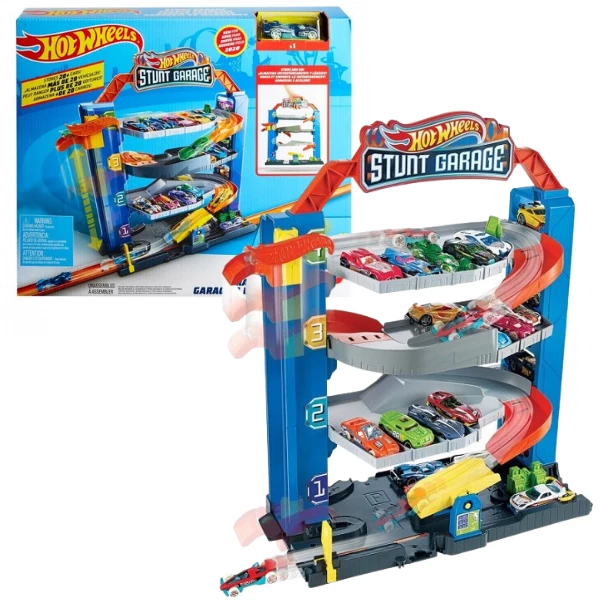 Hot wheels garaj auto cu patru etaje 2