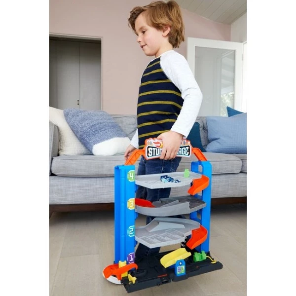 Hot wheels garaj auto cu patru etaje 4