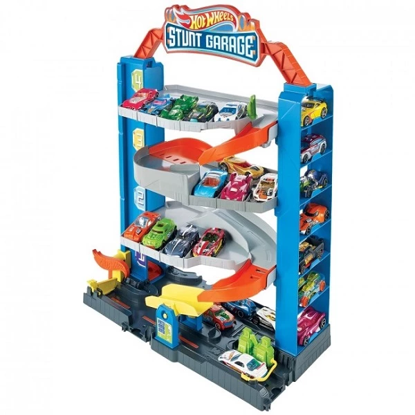 Hot wheels garaj auto cu patru etaje 7