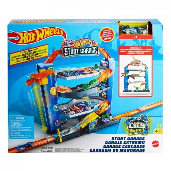 Hot wheels garaj auto cu patru etaje 8
