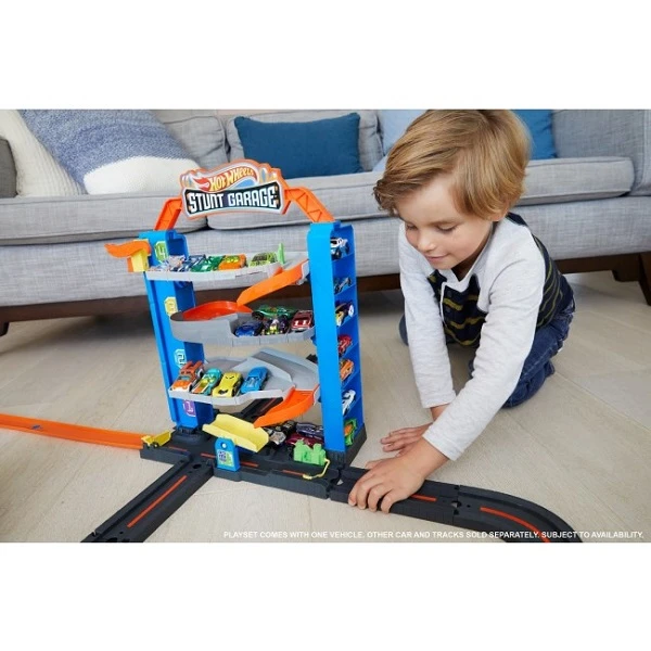 Hot wheels garaj auto cu patru etaje 5